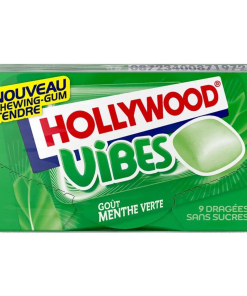 Boite de 16 étuis de 21g Hollywood Vibes goût menthe verte