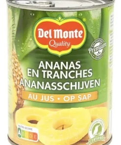 DEL MONTE ananas tranches jus cons 565g