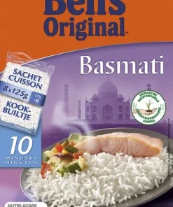 BEN’S ORIGINAL riz basmati 8x125g
