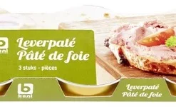 B pâté de foie 3x43g