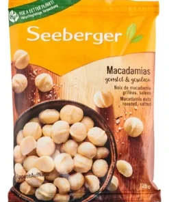 SEEBERGER noix macadamia grillées 125g