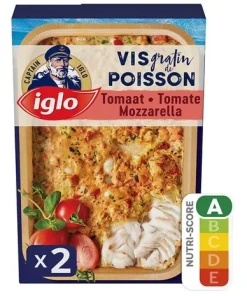 IGLO gratin poisson toma/mozar MSC 380g