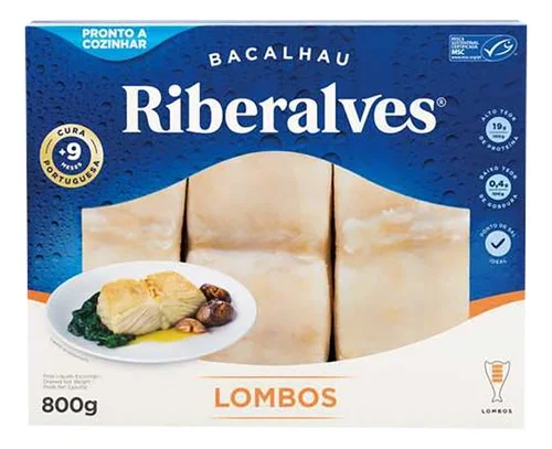 RIBERALVES Pave morue 800g