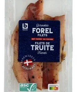B Filet truite| Fumé | poivre 125g