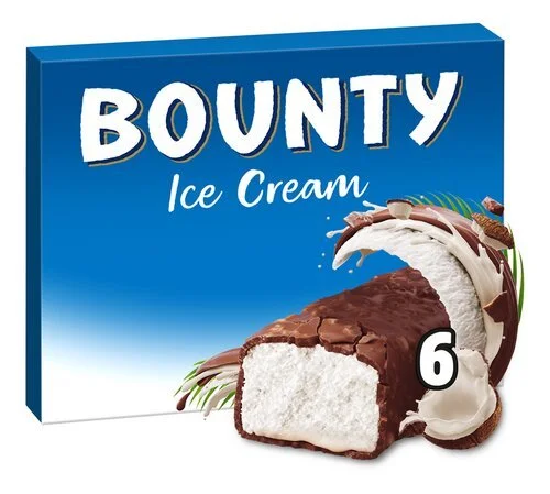BOUNTY Ice Bars 6-pack 234,6g