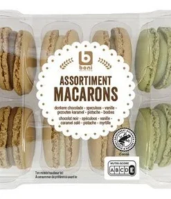 B Macarons Hiver 12pc