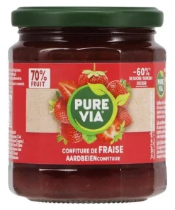PURE VIA Confiture De Fraise 300g