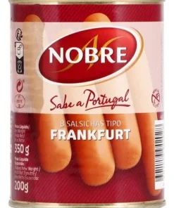 NOBRE saucisses Frankfurt 8 pièces 350g