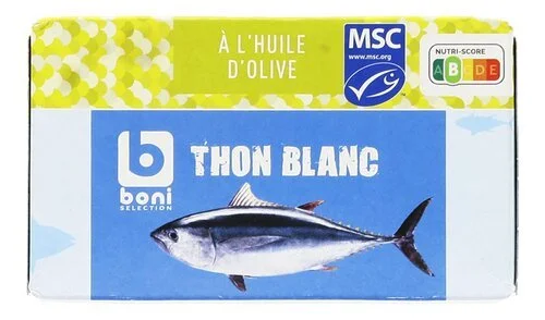 B thon blanc huile olive MSC 110g – Image 2