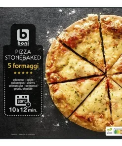 B Pizza Premium 5 Fromages 390g