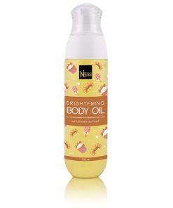 NESS Brightening Body Oil Vanille Croissant Huile Corps Éclatante et Hydratante 100 ml