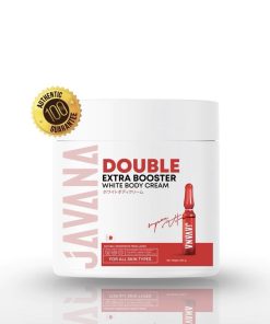 Javana Double Extra Booster White Body Cream 200 g pour hydrater la peau et améliorer l éclat du corps